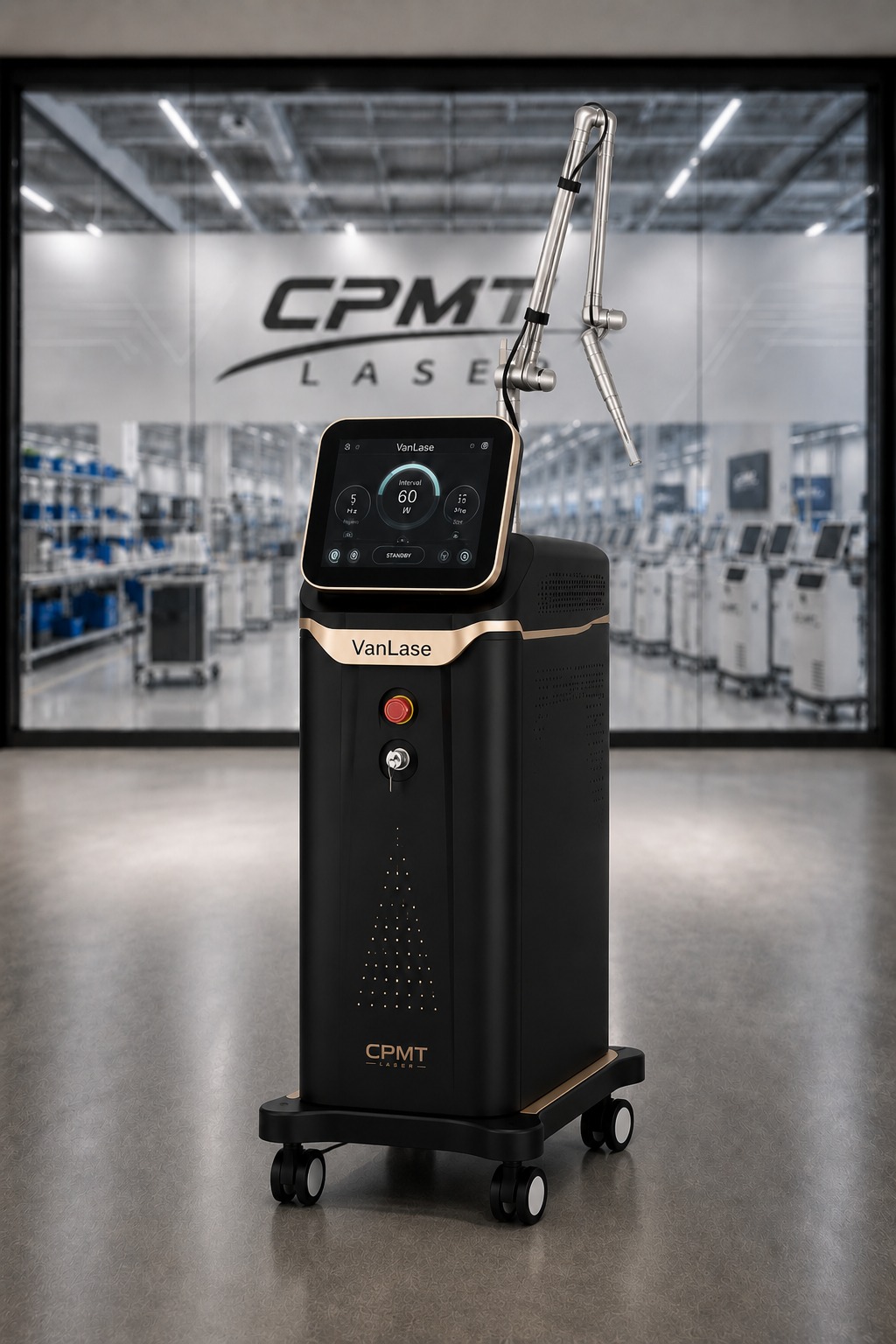 VanLase – Máy Laser CO2 Fractional 10.600nm 1 Máy VanLase của CPMT Laser