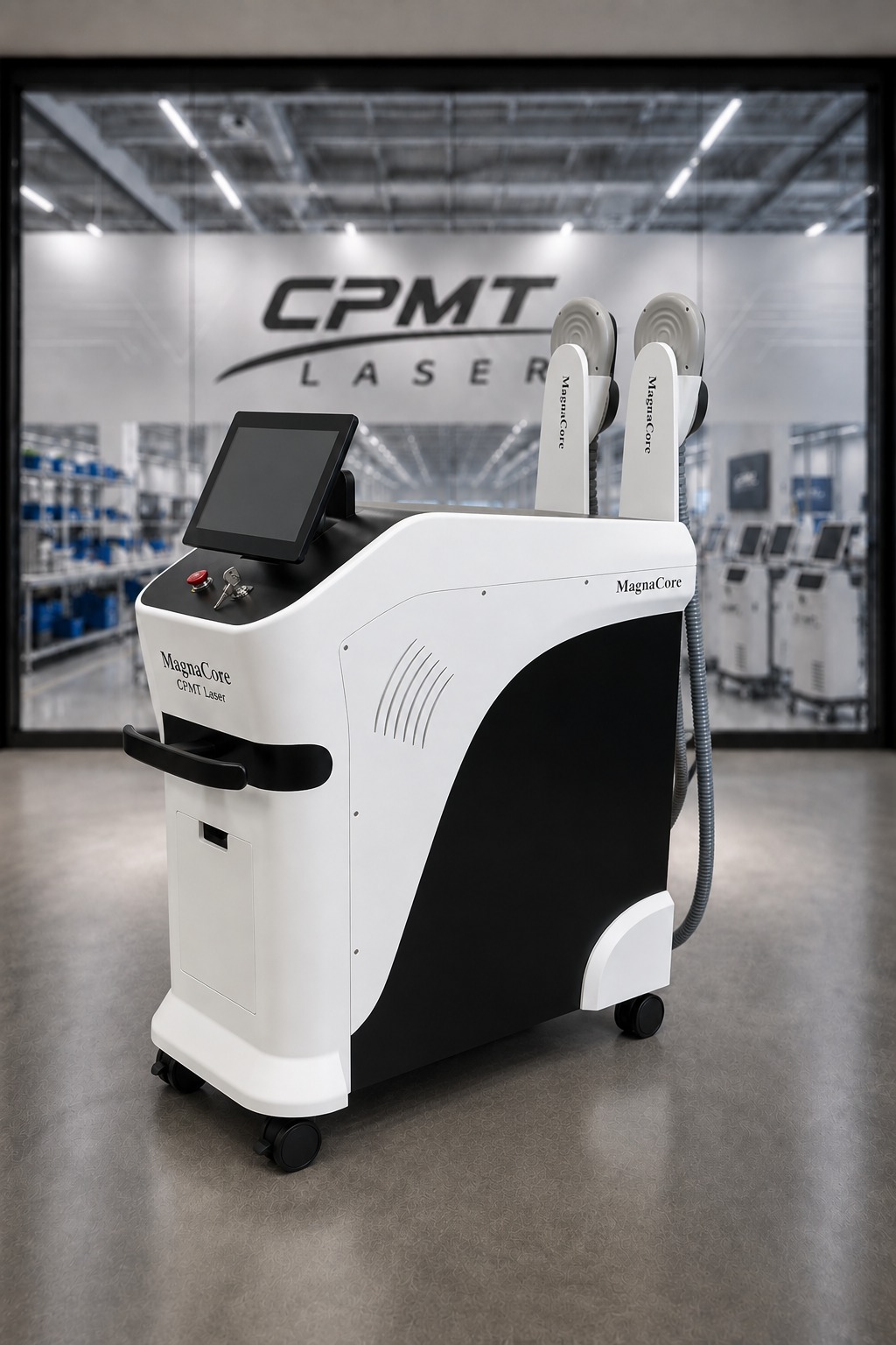MagnaCore – Hệ Thống Kích Thích Cơ Điện Từ Tạo Hình Cơ Thể 1 Máy MagnaCore của CPMT Laser