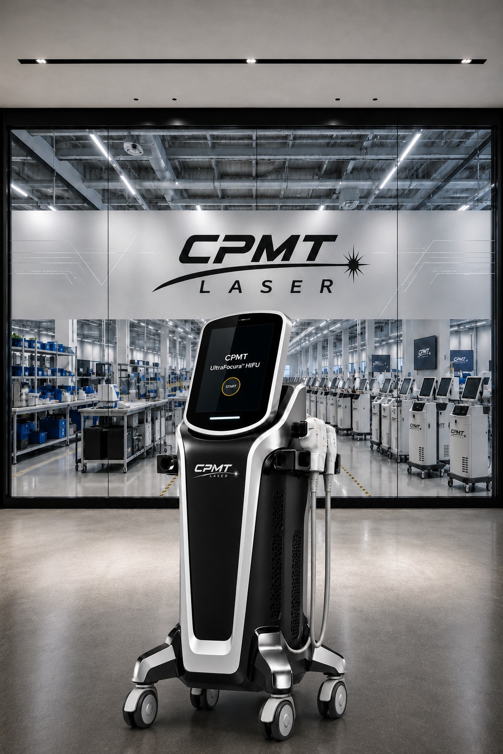 CPMT UltraFocura – Máy HIFU 10 đầu nâng cơ mặt và body 1 Máy CPMT UltraFocura của CPMT Laser