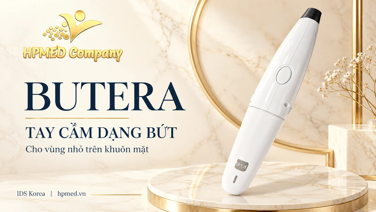 BUTERA IDS – Tay cầm HiFU dạng bút Tay cầm HiFU dạng bút của BUTERA IDS với đầu D 1.5