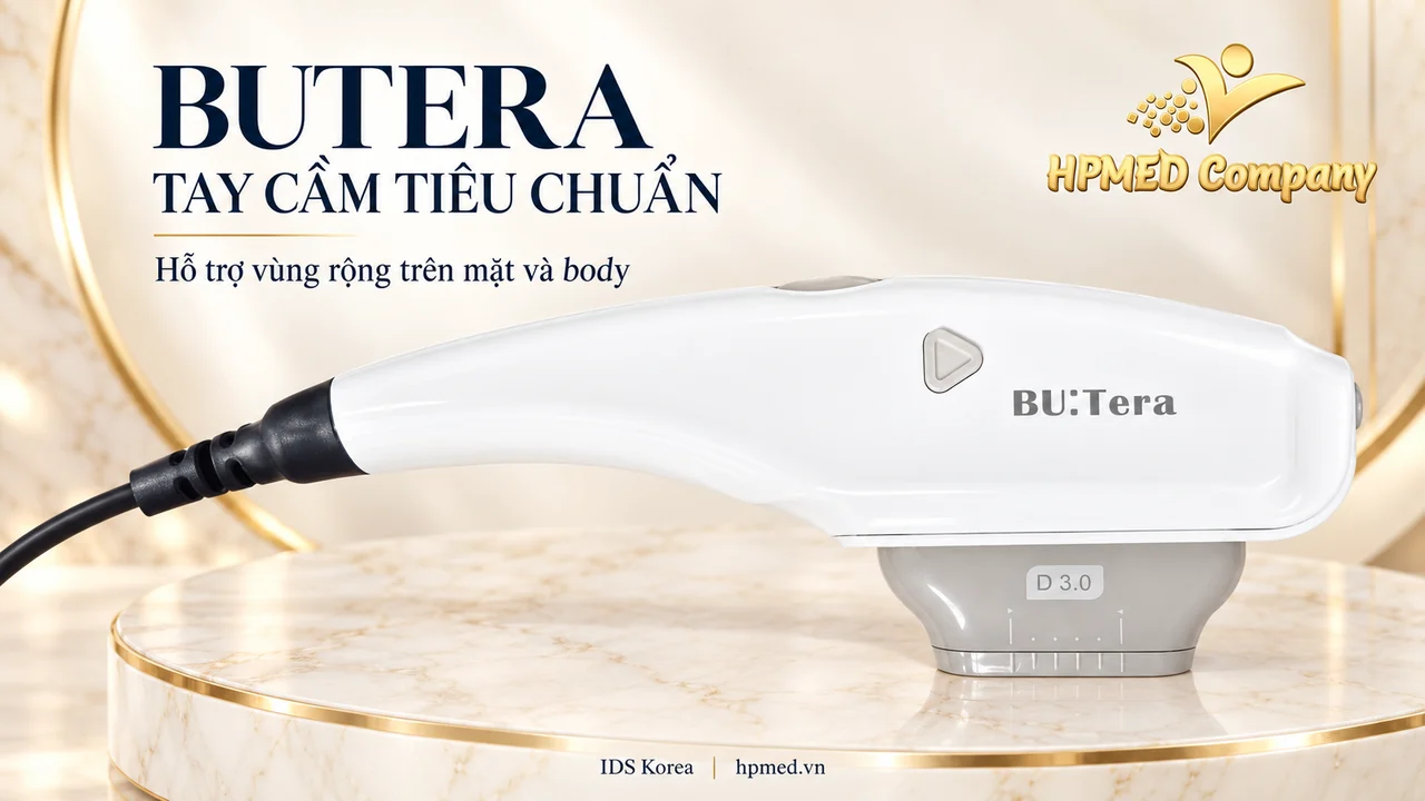 BUTERA IDS – Tay cầm HiFU tiêu chuẩn Tay cầm HiFU tiêu chuẩn của BUTERA IDS với cartridge D 3.0