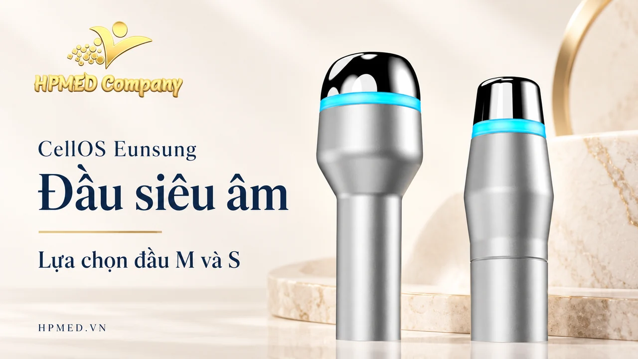 Hai đầu siêu âm M và S của hệ thống CellOS Eunsung