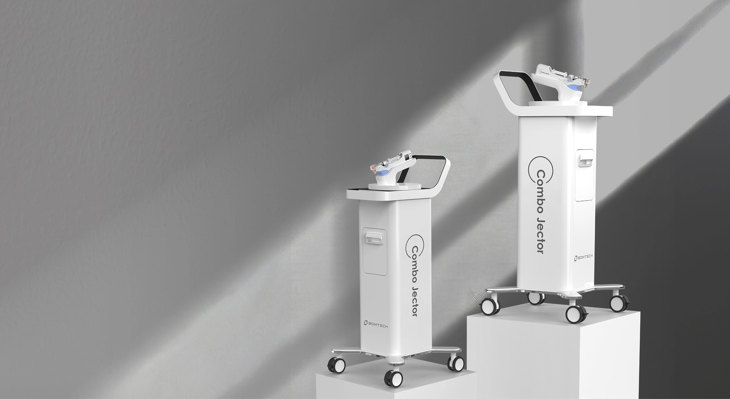 Thiết bị Combo Jector của Bomtech và bộ phận đặt máy