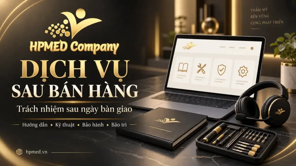 Dịch vụ sau bán hàng HPMED gồm hướng dẫn vận hành, hỗ trợ kỹ thuật, bảo hành và bảo trì thiết bị