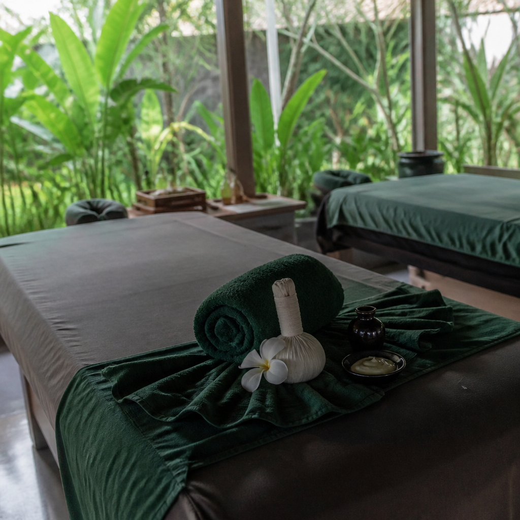 Chuyên viên đang hướng dẫn kỹ thuật gội đầu dưỡng sinh tại Hà Nội cho học viên.