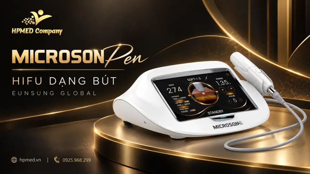 Máy HIFU Microson Pen Eunsung với tay cầm dạng bút