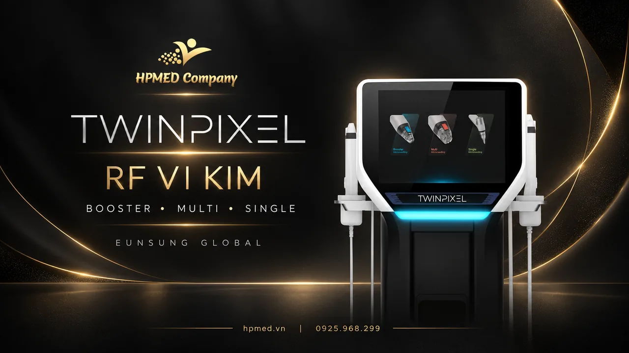 Máy RF vi kim TwinPixel Eunsung với Booster, Multi và Single