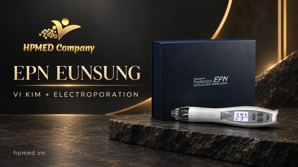 EPN Eunsung: vi kim tự động kết hợp electroporation 3 Máy vi kim EPN Eunsung và bộ điều khiển kết hợp electroporation