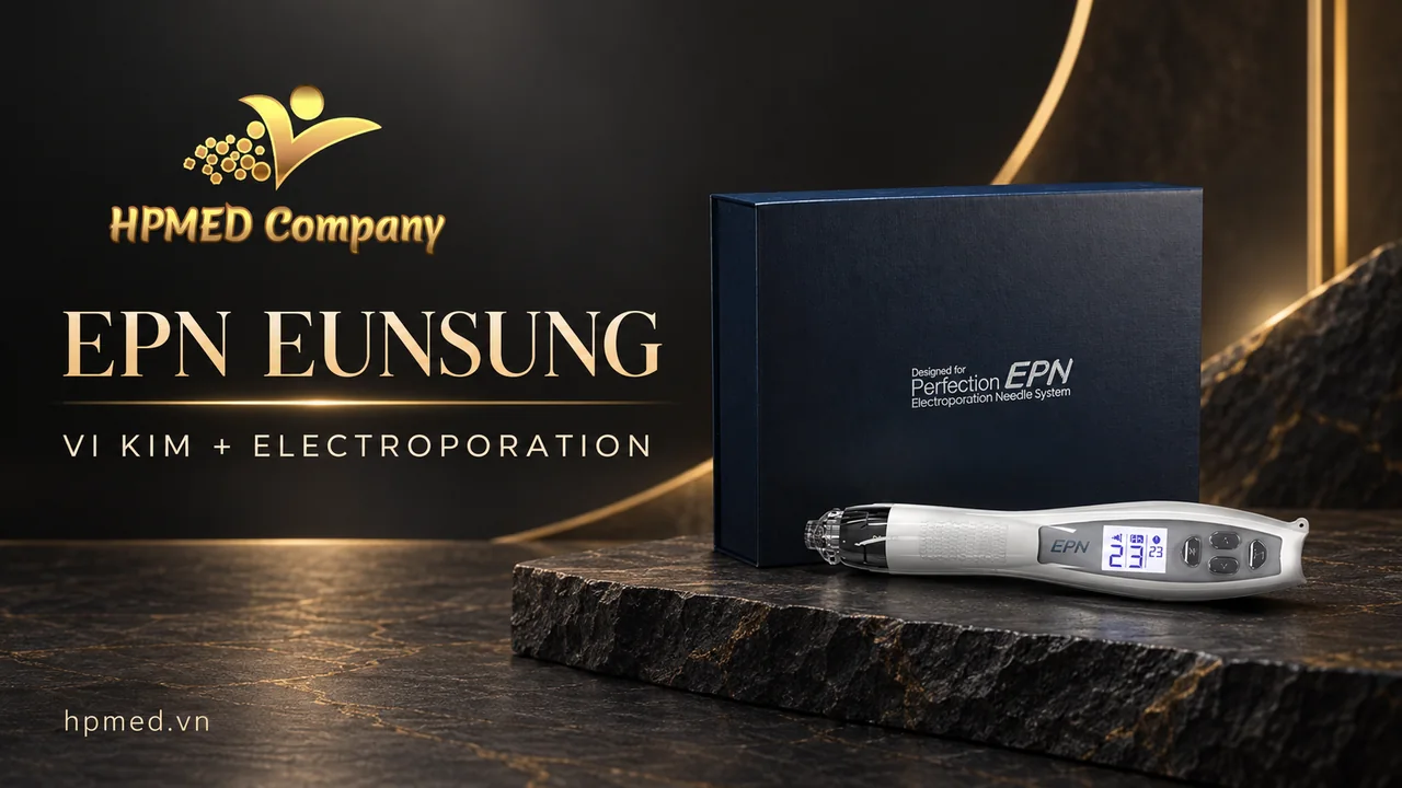 Máy vi kim EPN Eunsung và bộ điều khiển kết hợp electroporation