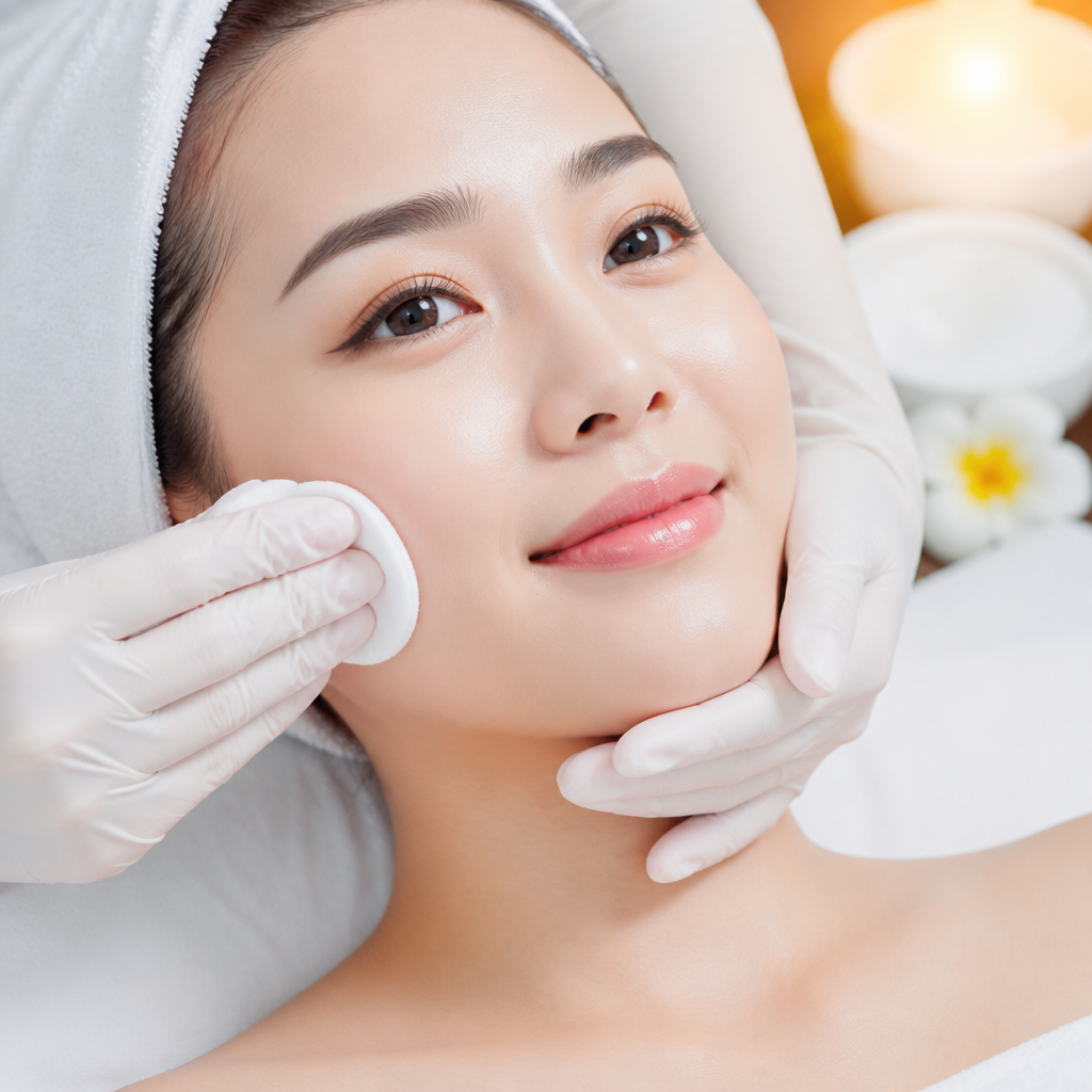 Làn da trắng sáng, mịn màng sau liệu trình