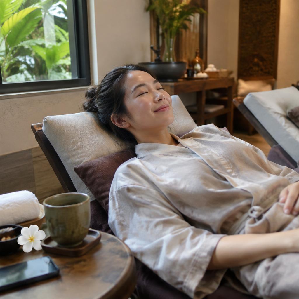Bí quyết phục hồi sức khỏe: Câu chuyện spa ứng dụng máy đả thông kinh lạc hiệu quả 1 Phòng spa được thiết kế hiện đại, sang trọng, mang lại không gian thư giãn cho khách hàng