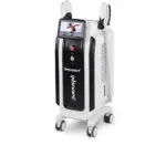 Ảnh nhà sản xuất máy InShape GTG màu đen trắng, màn hình và hai đầu tác động điện từ
