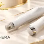 Tay cầm RF vi kim INTHERA với tip trong suốt và tay cầm Cryo có mặt tiếp xúc kim loại